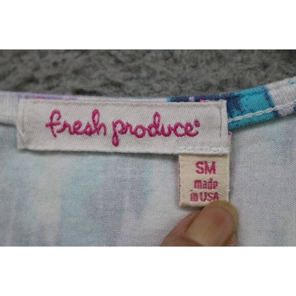 Fresh Produce Short Sleeve Icat Midi Dress-Small-Pockets - Picture 5 of 11